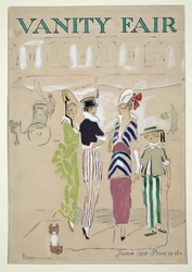 Copertina di Vanity Fair, giugno 1914, pub. 1914